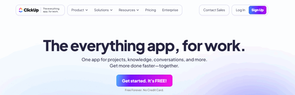 clickup interface